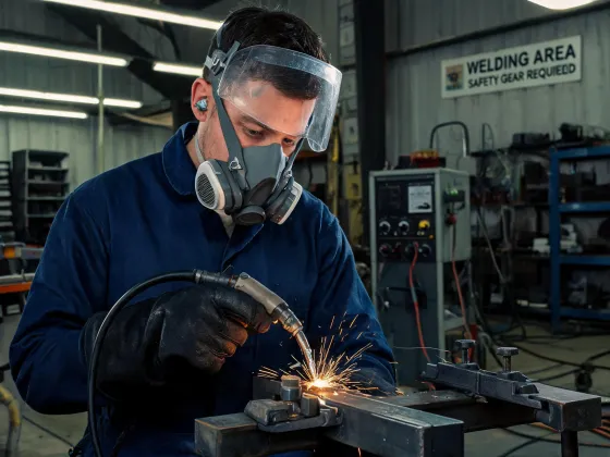 Manufacturing and welding PPE bundle