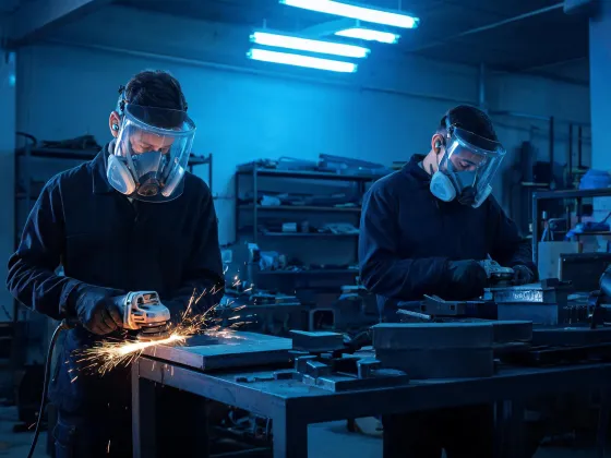 Manufacturing welding PPE program
