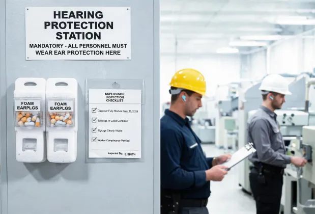 Hearing conservation dispenser planning
